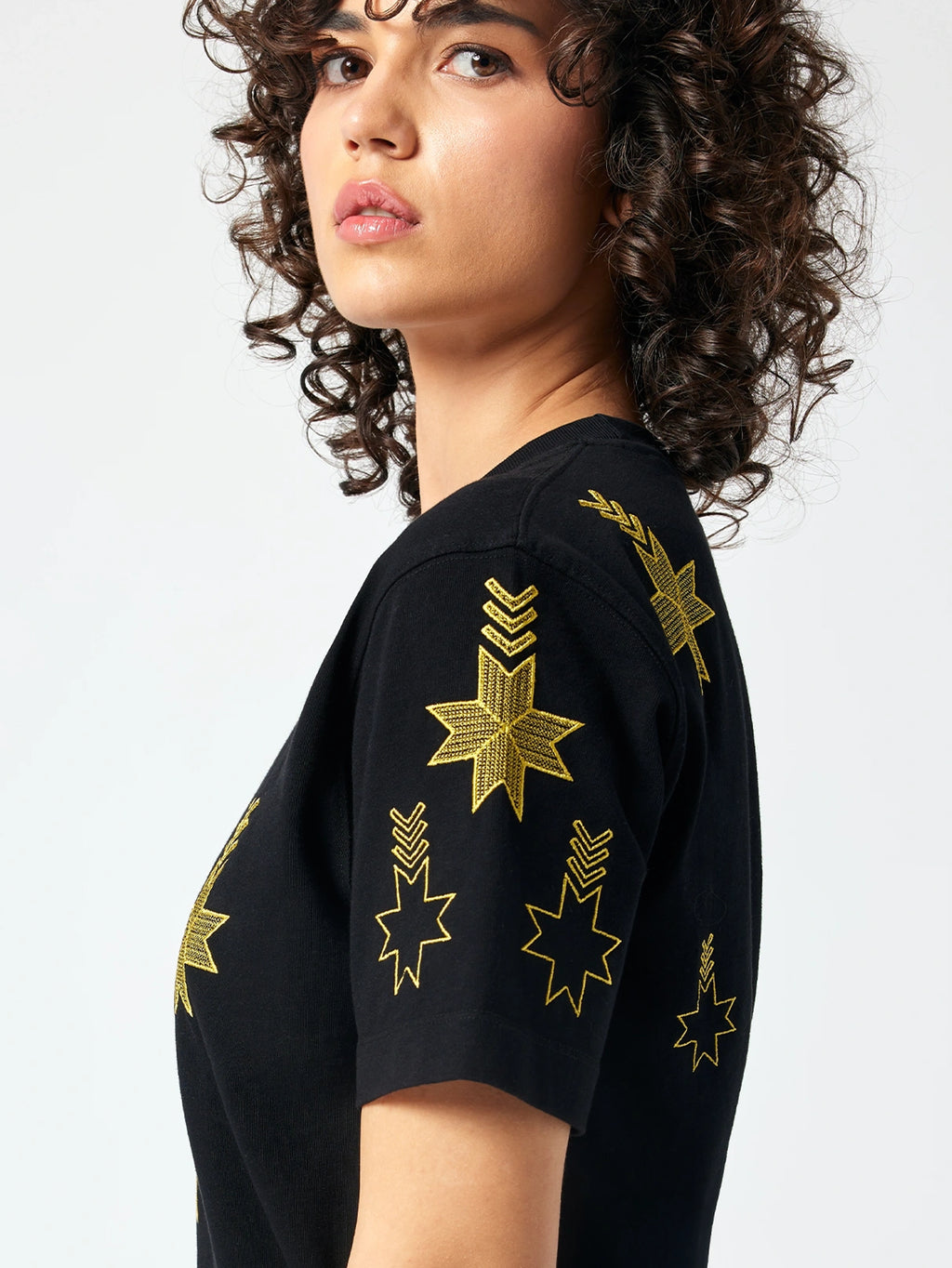 Tricou Stele pe Cer Galbene