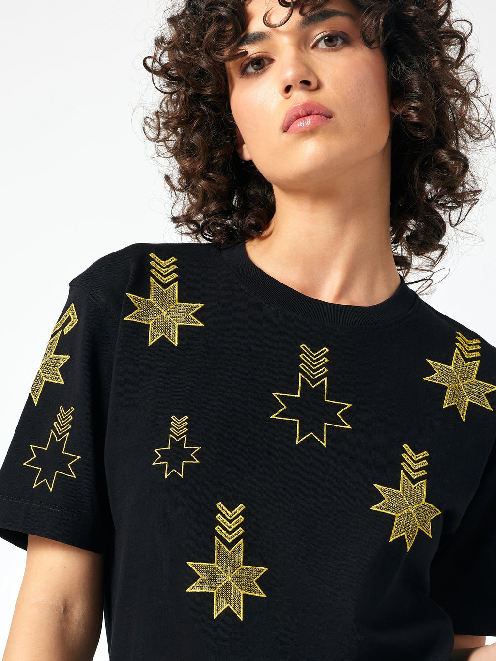 Tricou Stele pe Cer Galbene