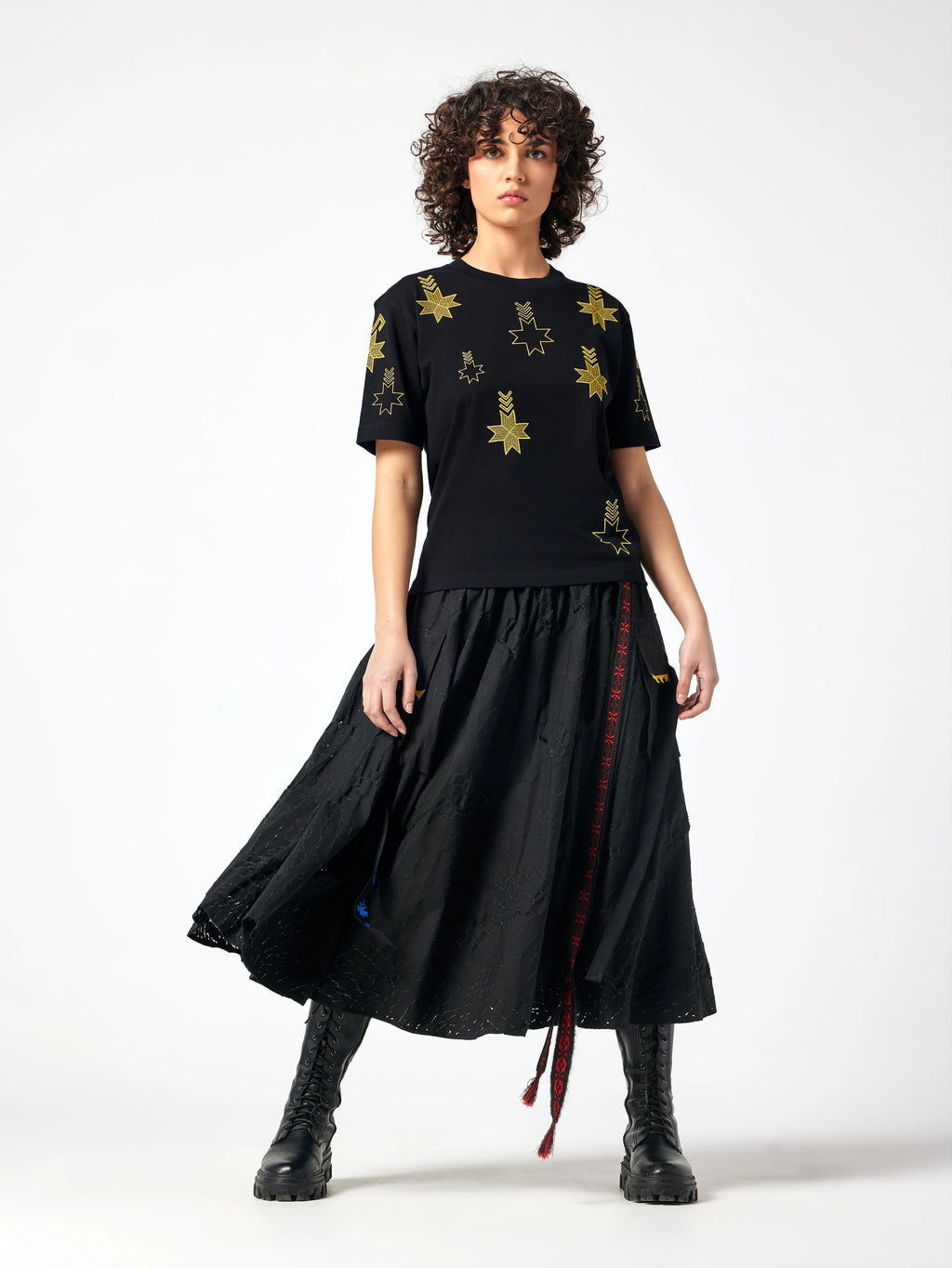 Tricou Stele pe Cer Galbene
